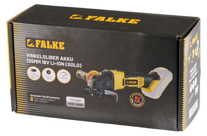 Falke akku vinkelsliber 125 mm